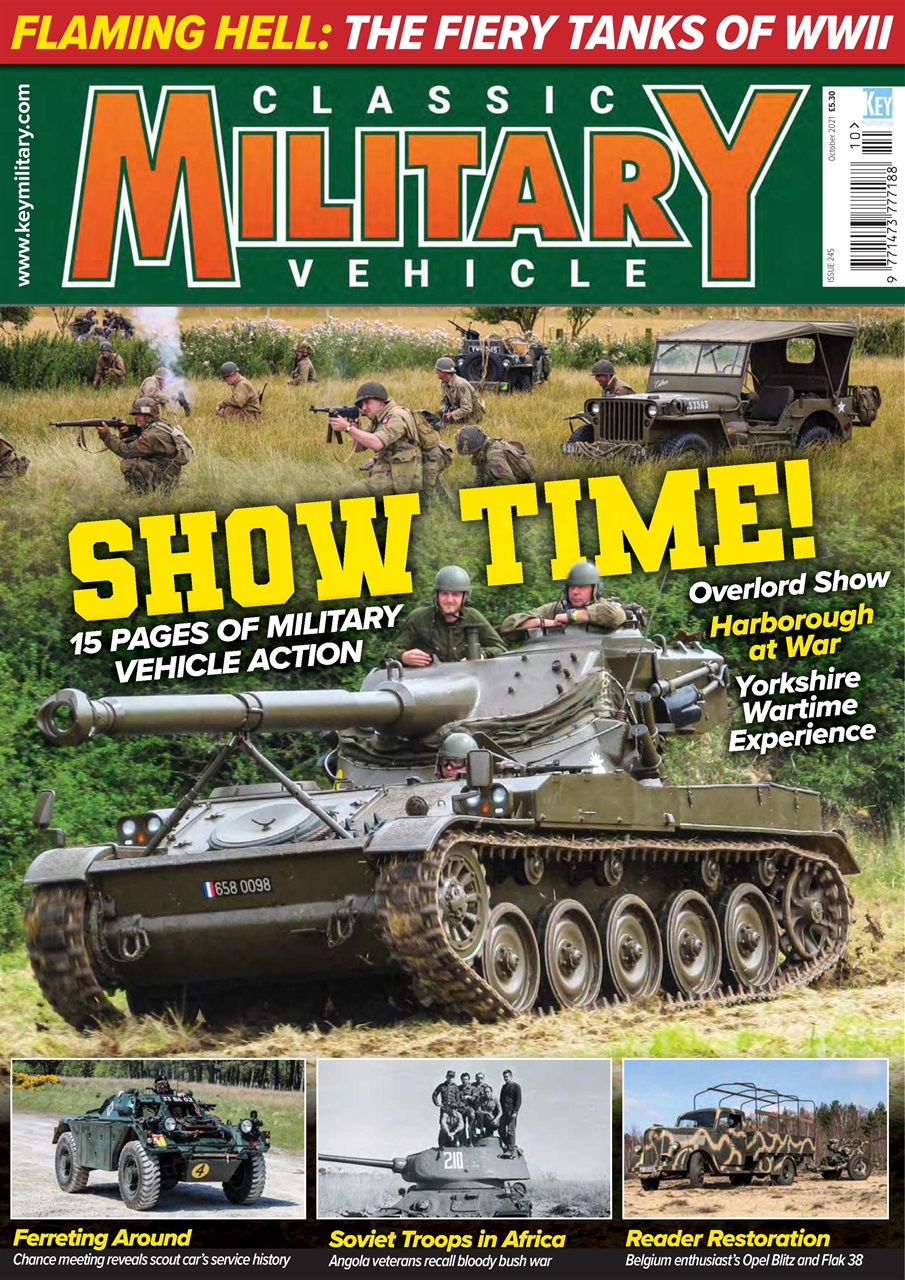 Classic Military Vehicle Magazine October 2021 Back Issue