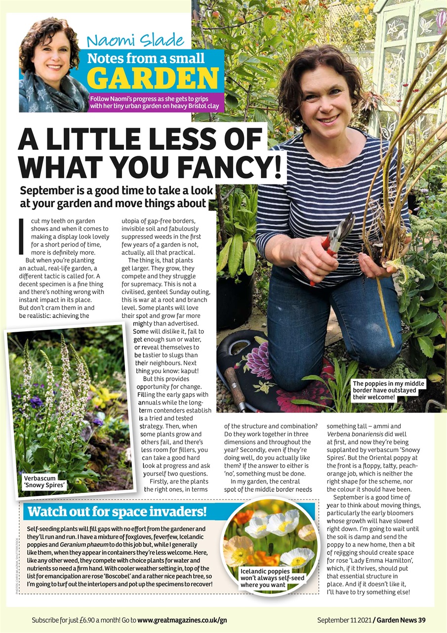 Garden News Magazine Sep 11th 2021 Subscriptions Pocketmags
