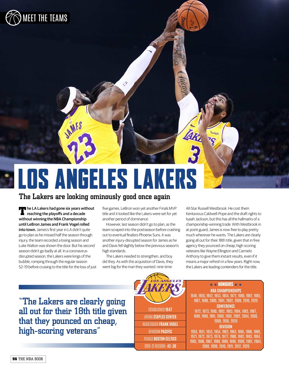 Sport Bookazine - The NBA Book 4th Edition Back Issue