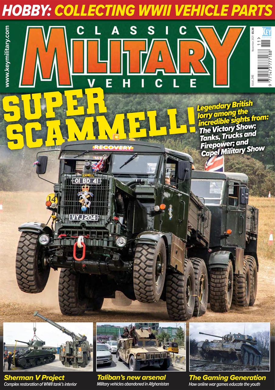 Classic Military Vehicle Magazine November 2021 Back Issue