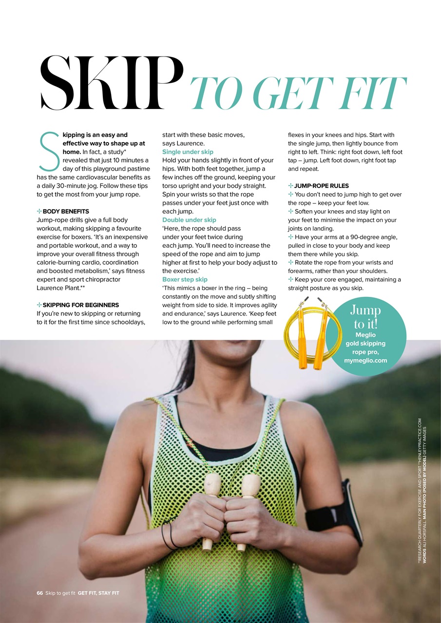 Lifestyle bookazine get fit stay fit back issue