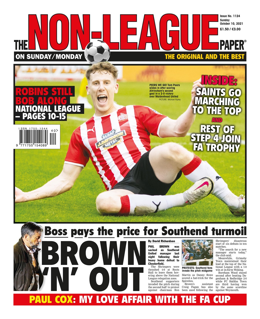 The NonLeague Football Paper Magazine 10 Oct 2021 Back Issue