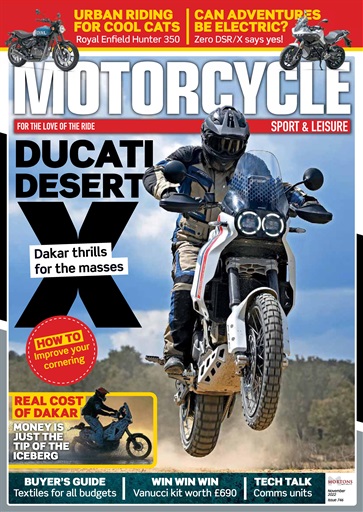 Motorcycle Sport & Leisure Magazine - 746 - November 2022 Back Issue