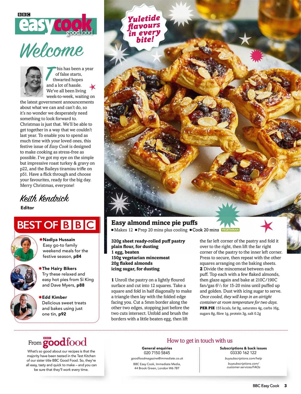 Easy Cook Magazine - Christmas 2021 Back Issue