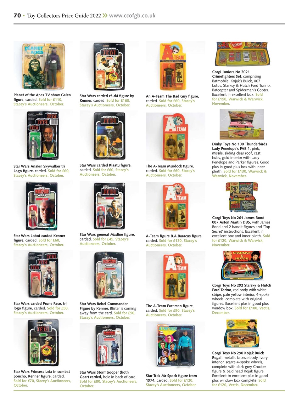 Toy Collectors Price Guide Magazine Price Guide 2022 Subscriptions