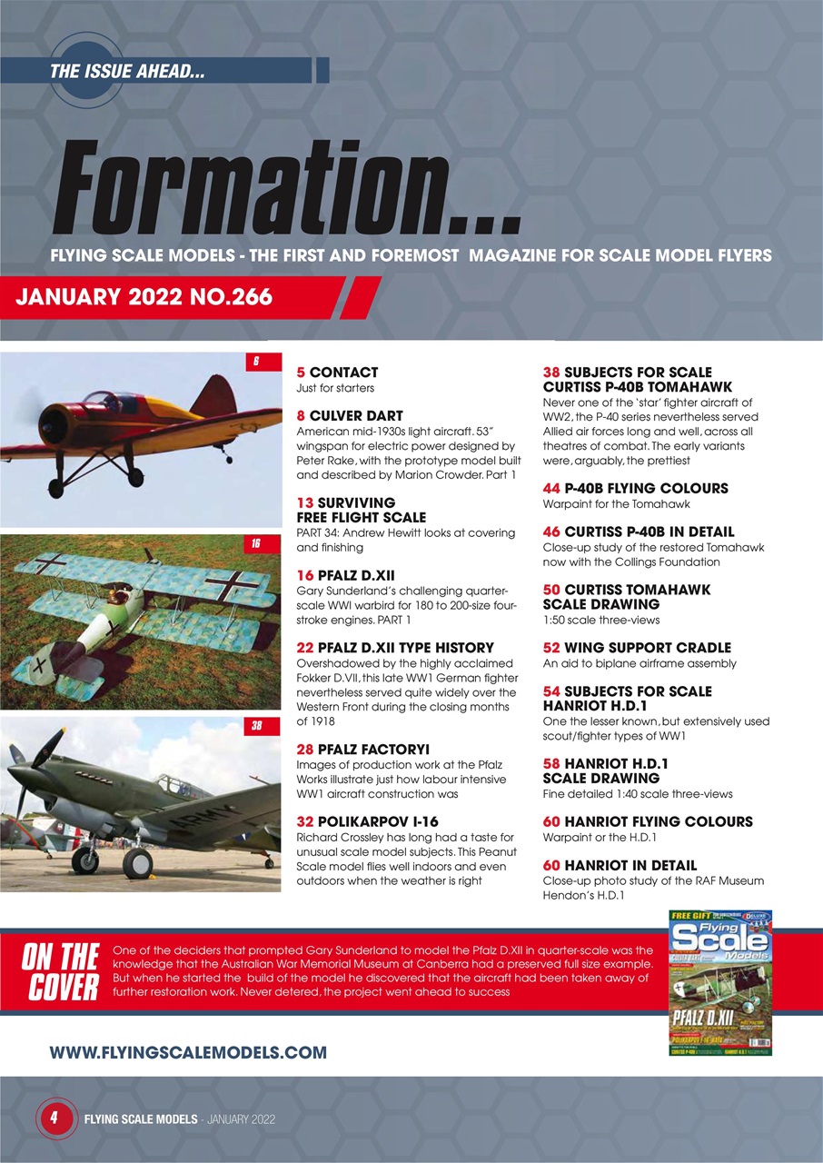 Radio Control Model Flyer Magazine Jan 22 Back Issue