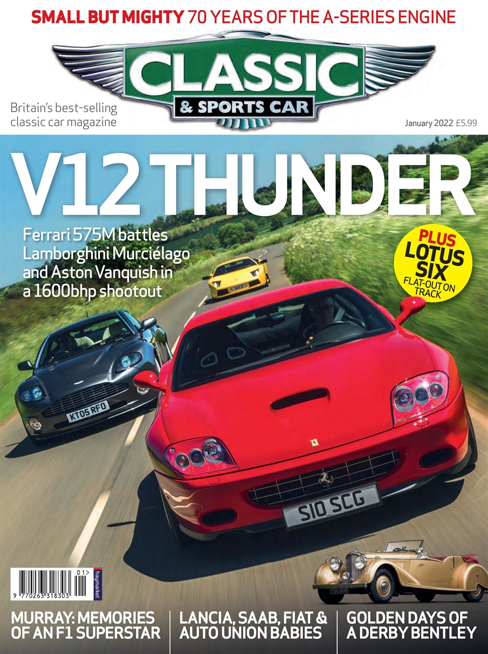 Classic & Sports Car Magazine Jan22 Back Issue