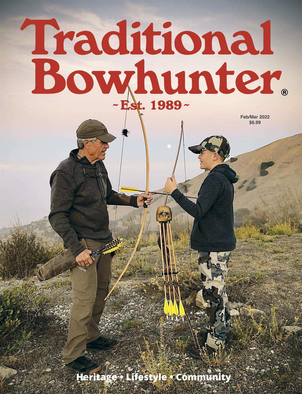 Traditional Bowhunter Magazine Feb/Mar 2022 Back Issue