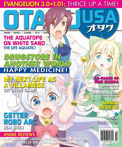 OTAKU USA Magazine APRIL 2020 Manga Reviews COSPLAY GAMES Anime