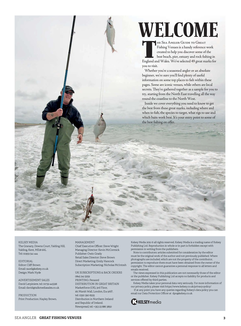 Sea Angler Guides Magazine - #4 50 Destinations Back Issue