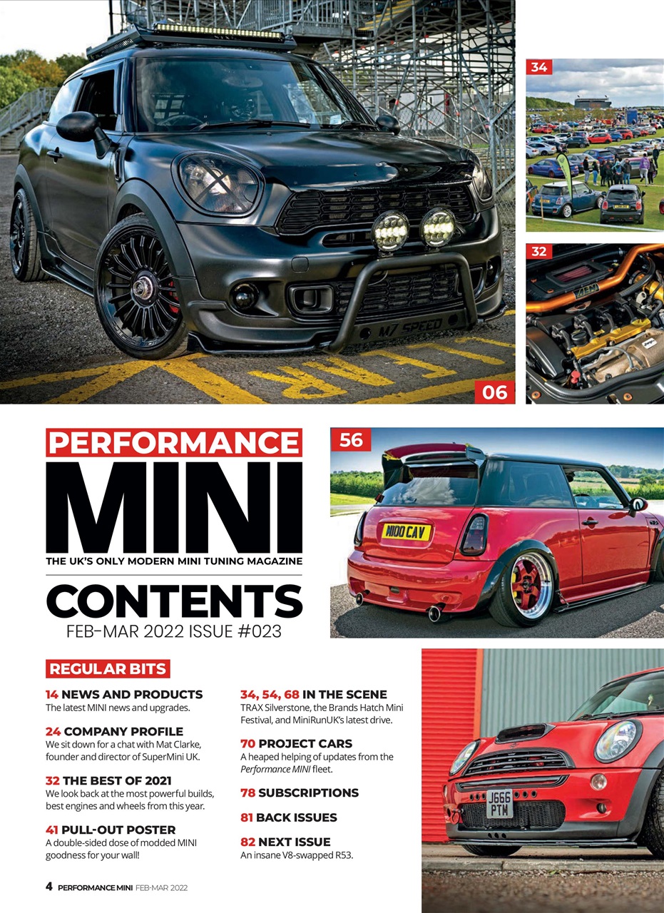 Performance Mini Magazine - February/March 2022 Back Issue