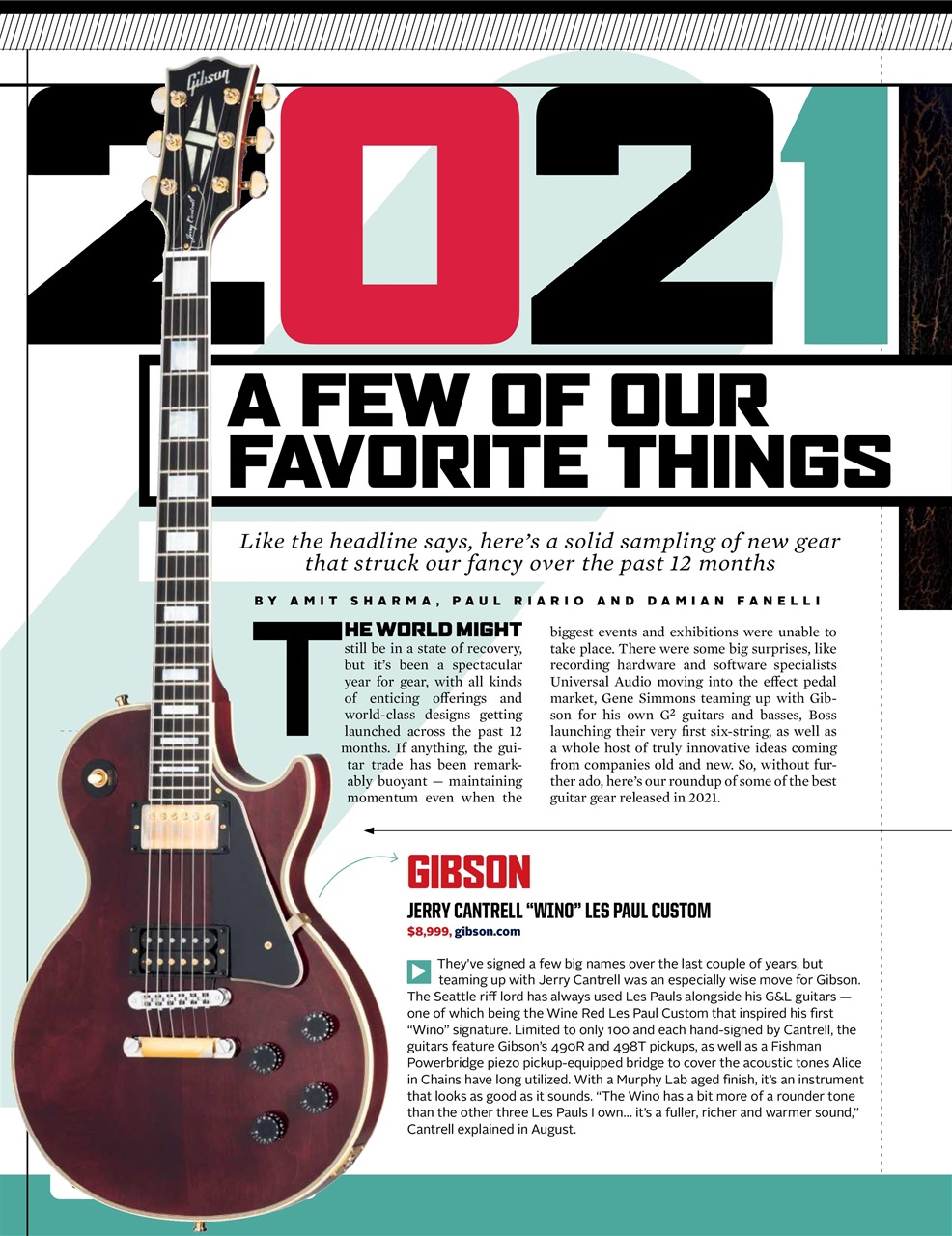 Guitar World Magazine February 2022 Back Issue
