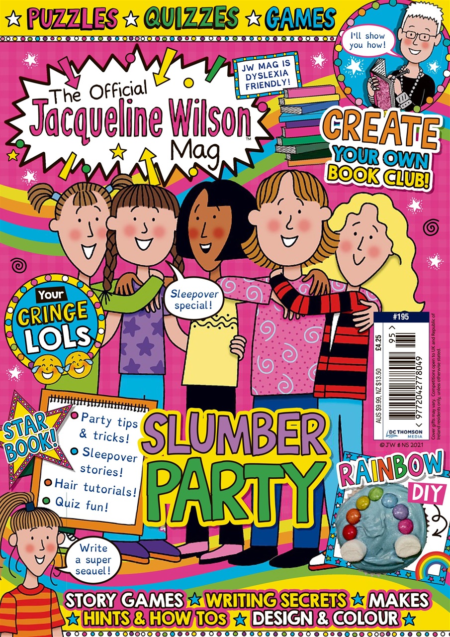 Jacqueline Wilson Magazine - Issue 195 Back Issue