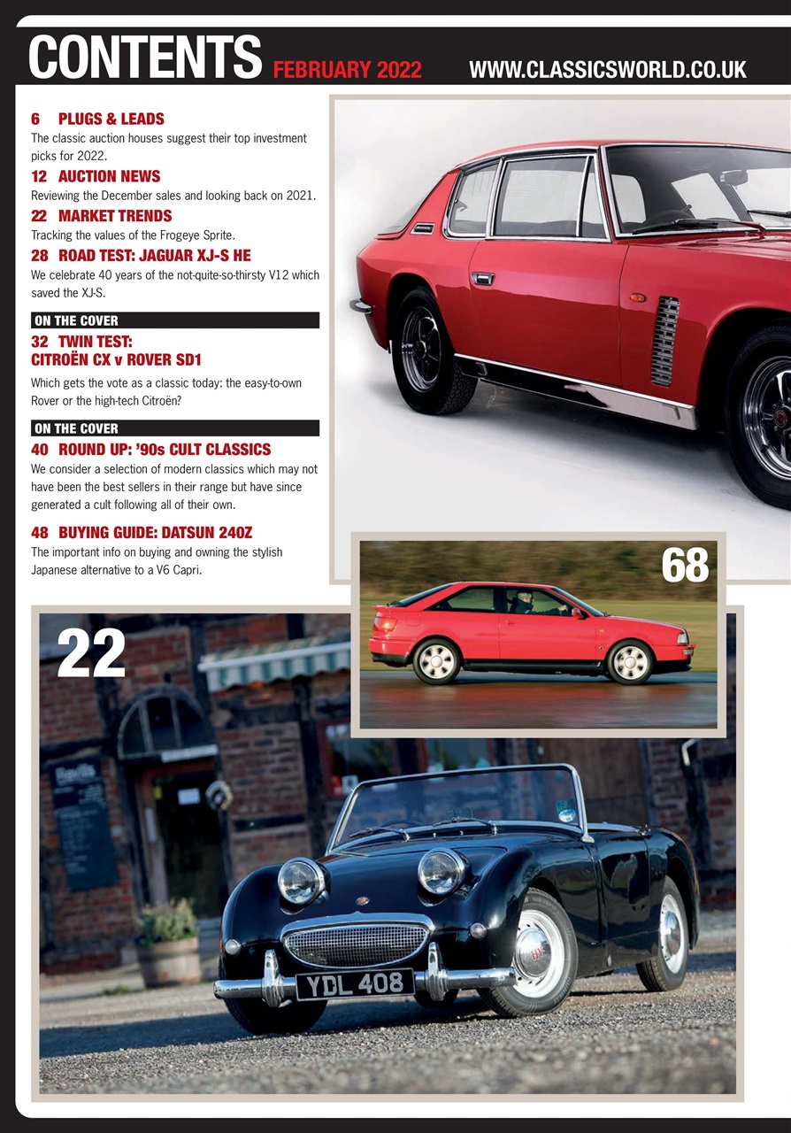 Classic Car Mart Magazine Feb22 Back Issue