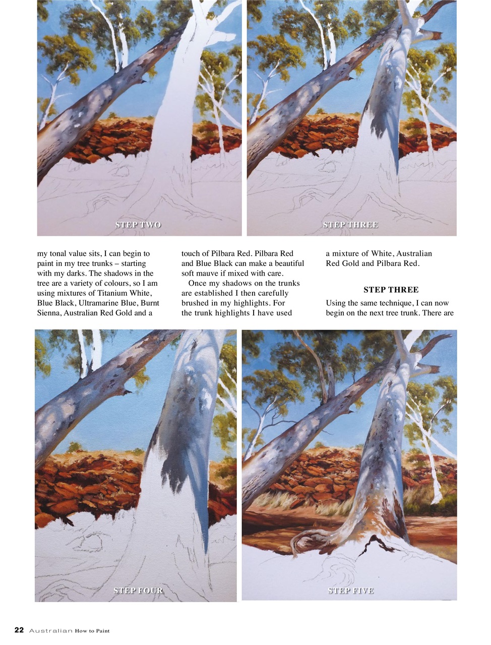 Australian How to Paint Magazine How to Paint 40 Back Issue