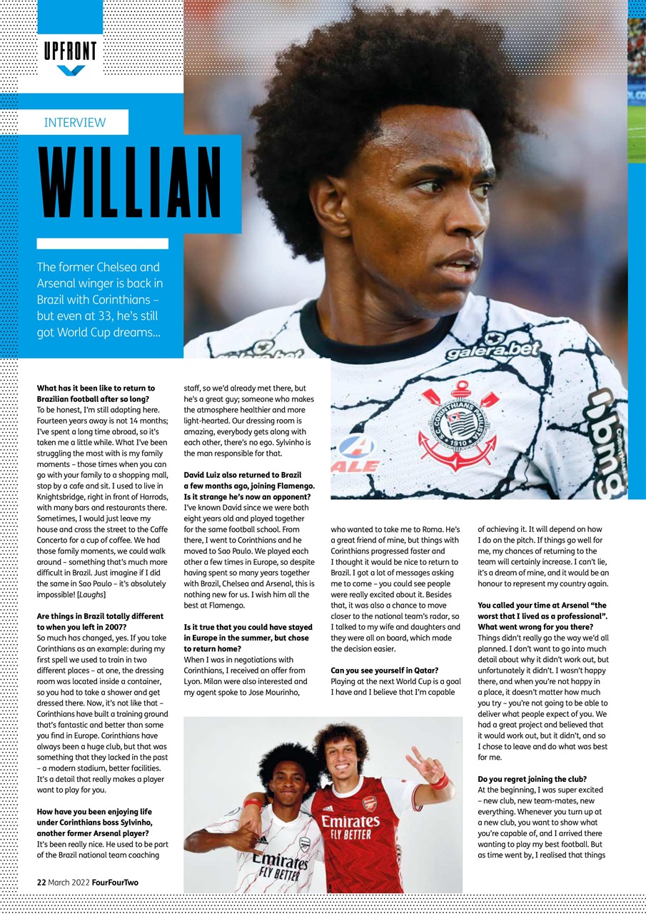 FourFourTwo Magazine March 2022 Back Issue