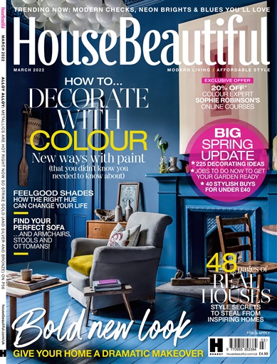 House Beautiful Mar 22 Subscriptions Pocketmags - Jobs That Decorate Houses