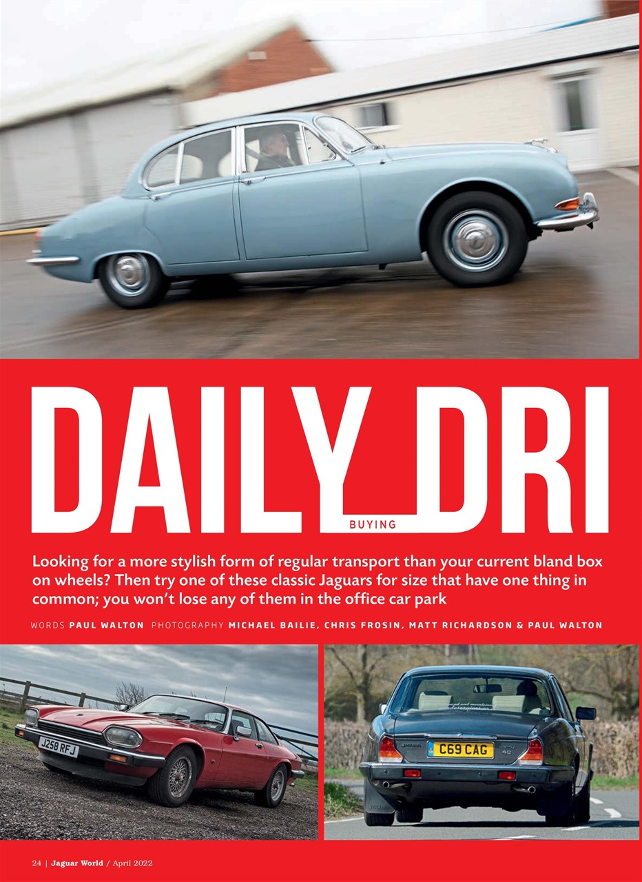 Jaguar World Magazine April 2022 Back Issue