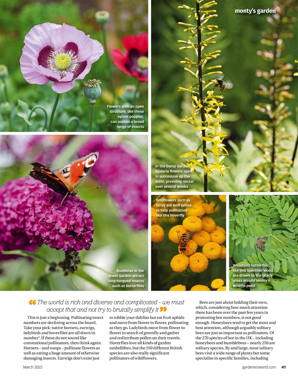 Bbc Gardeners World Magazine March Subscriptions Pocketmags