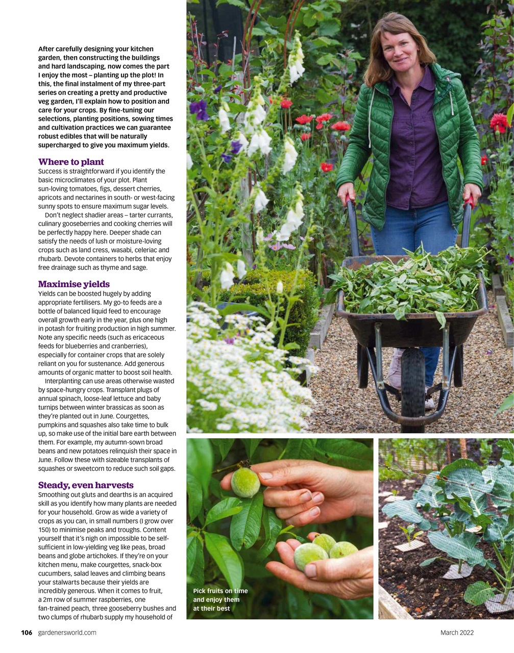 Bbc Gardeners World Magazine March Subscriptions Pocketmags