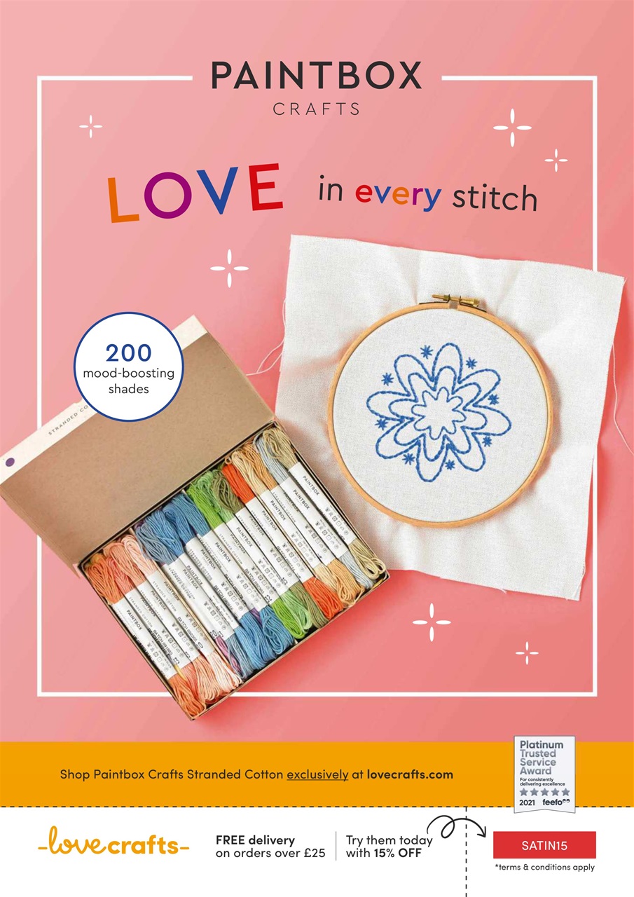 Love Embroidery Magazine Issue 24 Back Issue