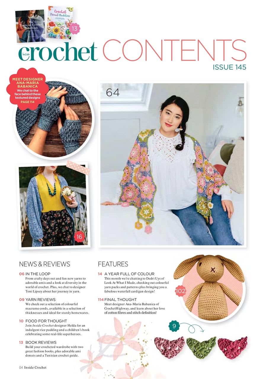 Inside Crochet Magazine - Issue 145 Subscriptions | Pocketmags