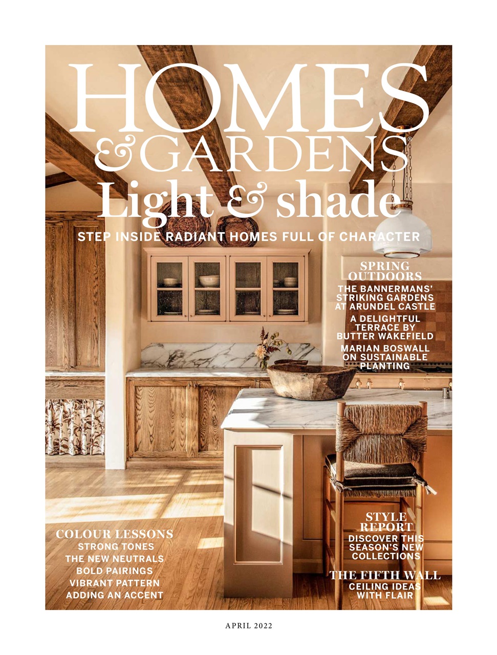 Homes & Gardens Magazine April 2022 Subscriptions Pocketmags