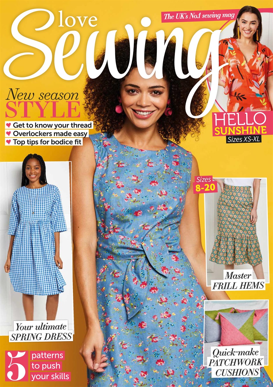 Love Sewing Magazine Issue 104 Back Issue