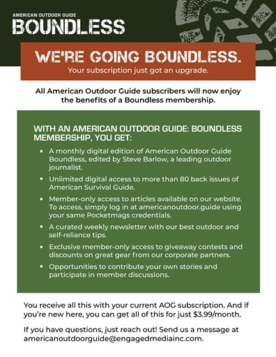 American Outdoor Guide: Boundless Magazine - AOG Boundless