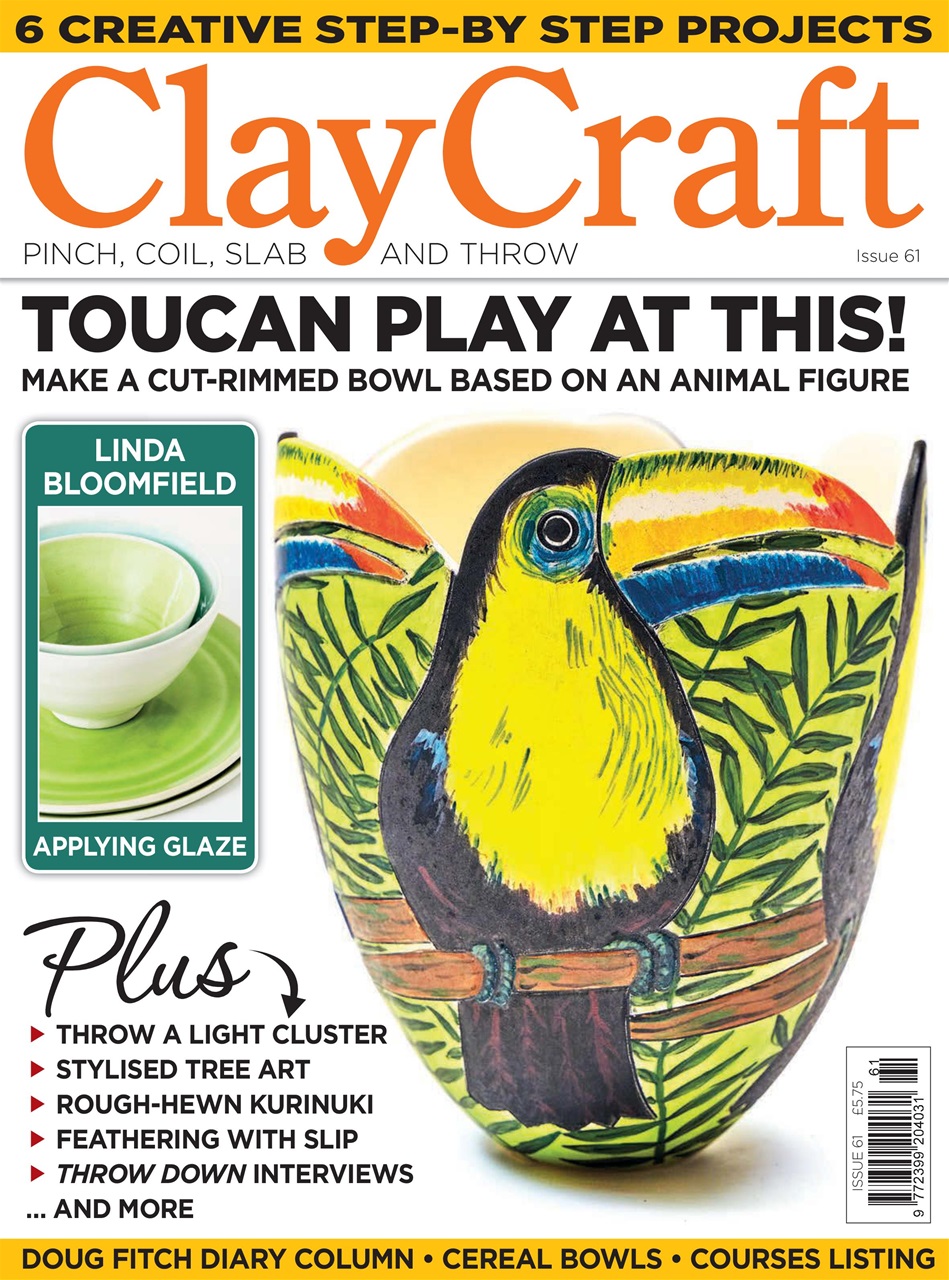 ClayCraft Magazine Issue 61 Back Issue