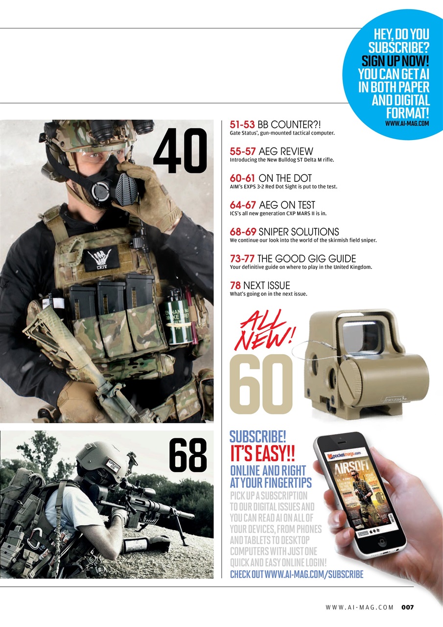 Airsoft International Magazine Vol 17 Iss 12 Subscriptions Pocketmags