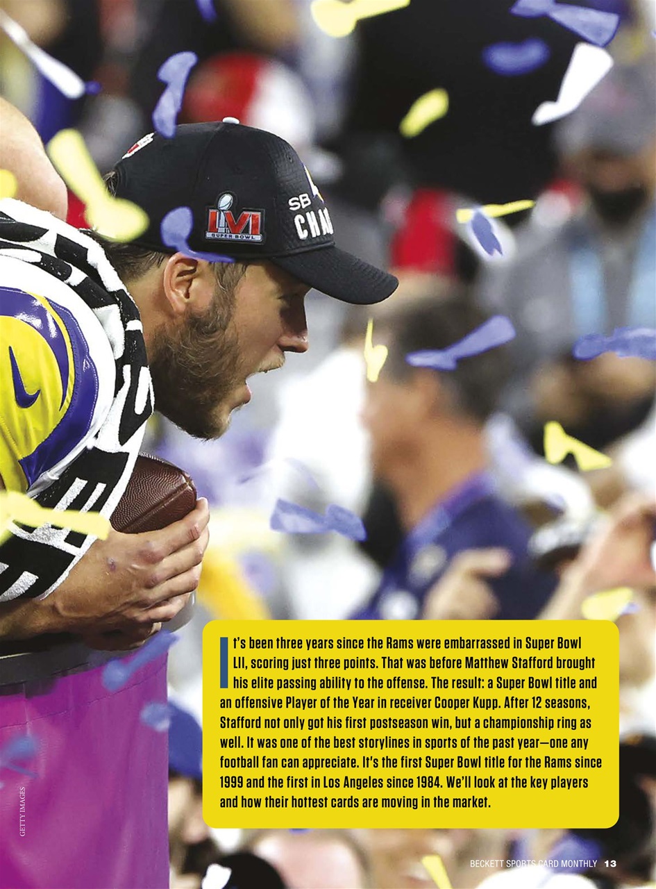 Sports Card Monthly Magazine April 2022 Subscriptions Pocketmags