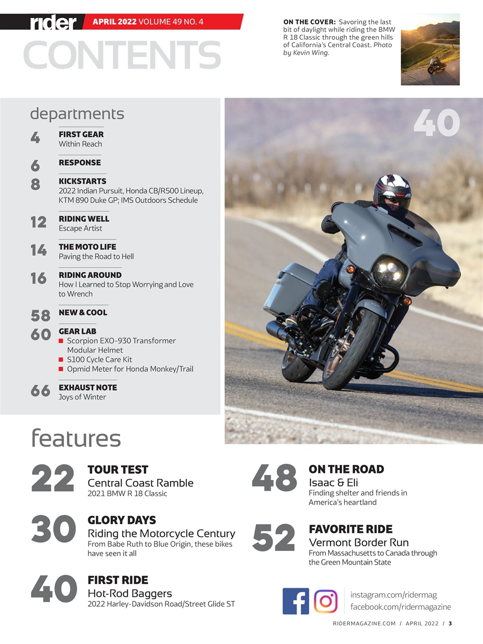 Rider Magazine April 2022 Subscriptions Pocketmags