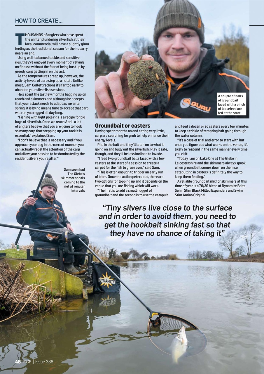 Improve Your Coarse Fishing Magazine 388 Back Issue