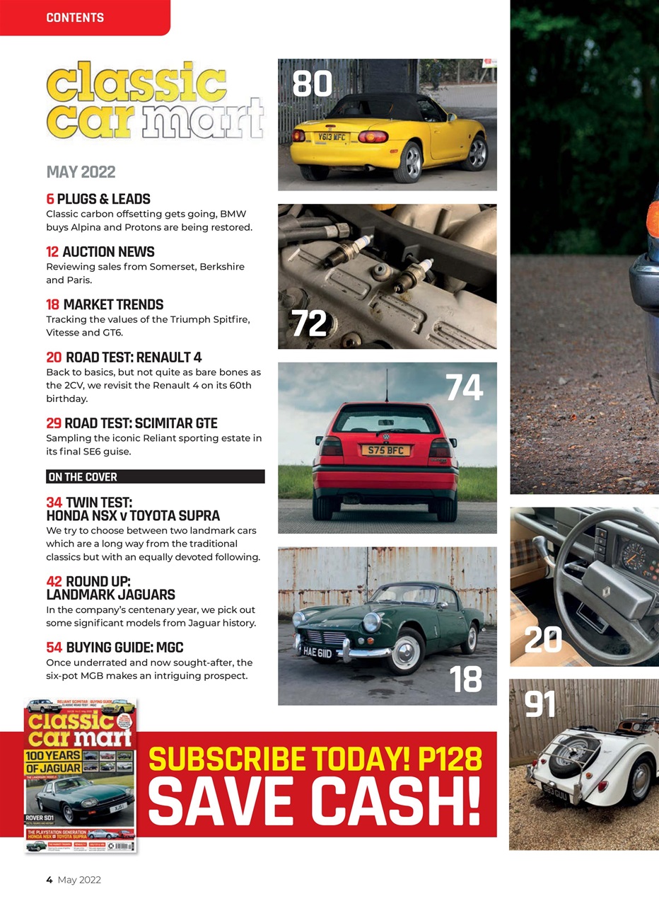 Classic Car Mart Magazine May22 Back Issue