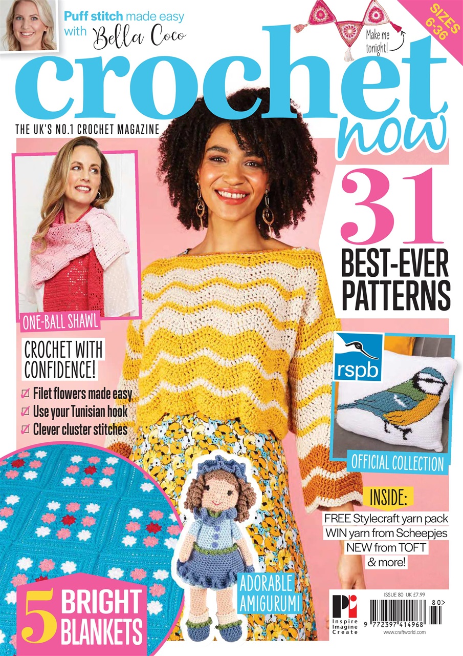 Crochet Now Magazine - Issue 80 Subscriptions | Pocketmags