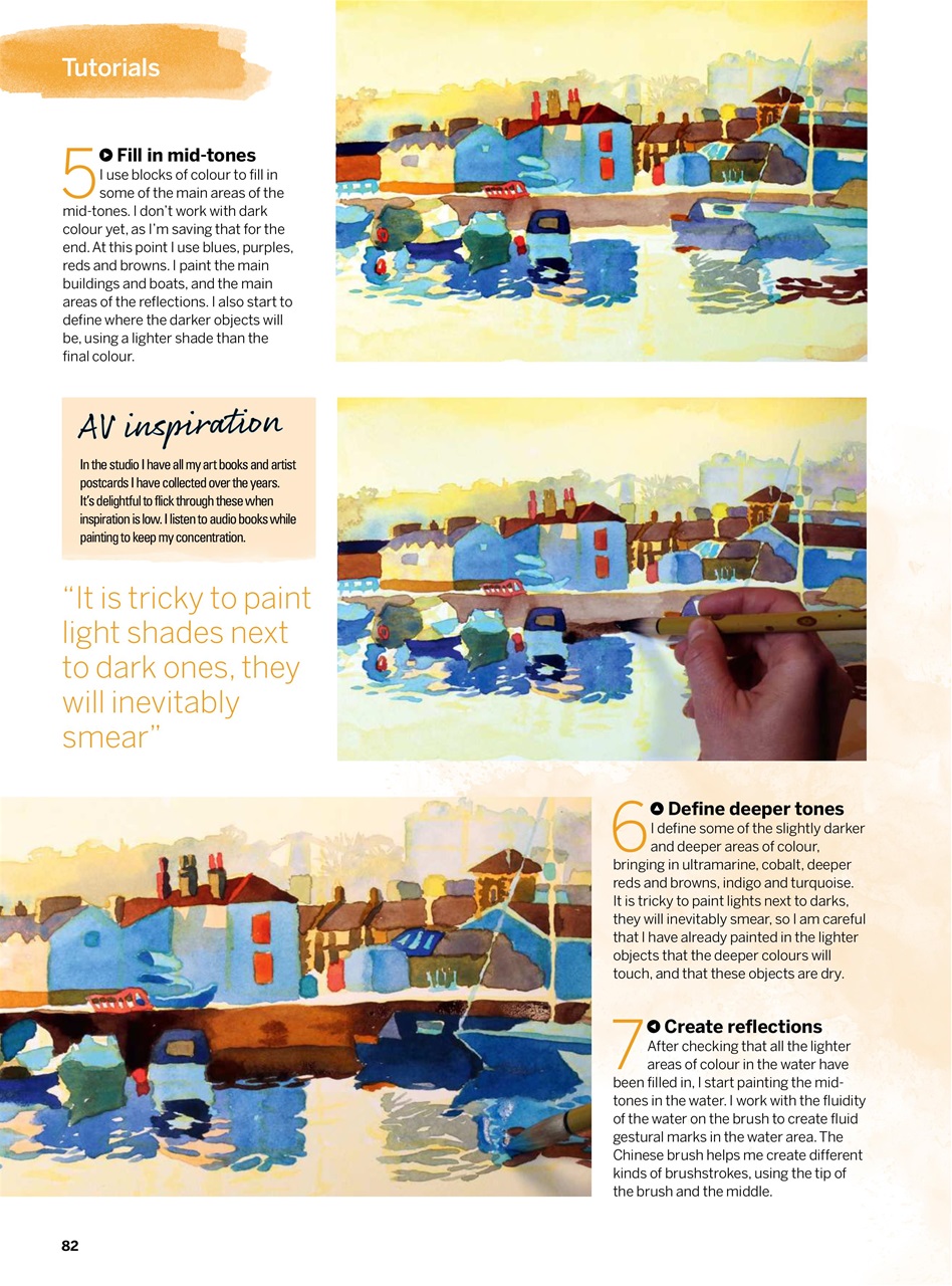 Creative Bookazine - Paint & Draw: Watercolour Landscapes First Edition ...