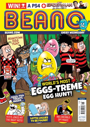 Beano Magazine - 16/04/2022 Back Issue