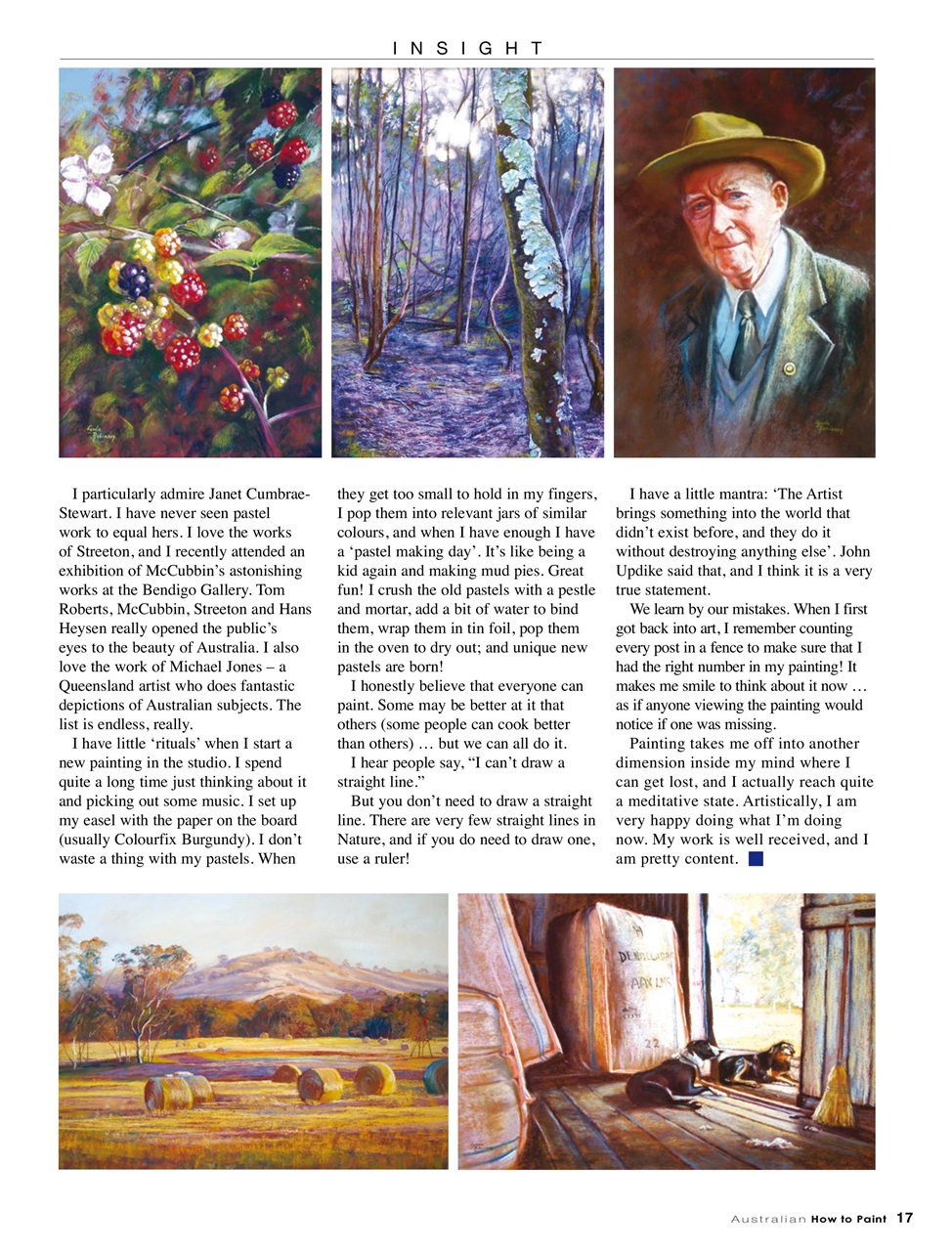 Australian How to Paint Magazine How to Paint 41 Back Issue