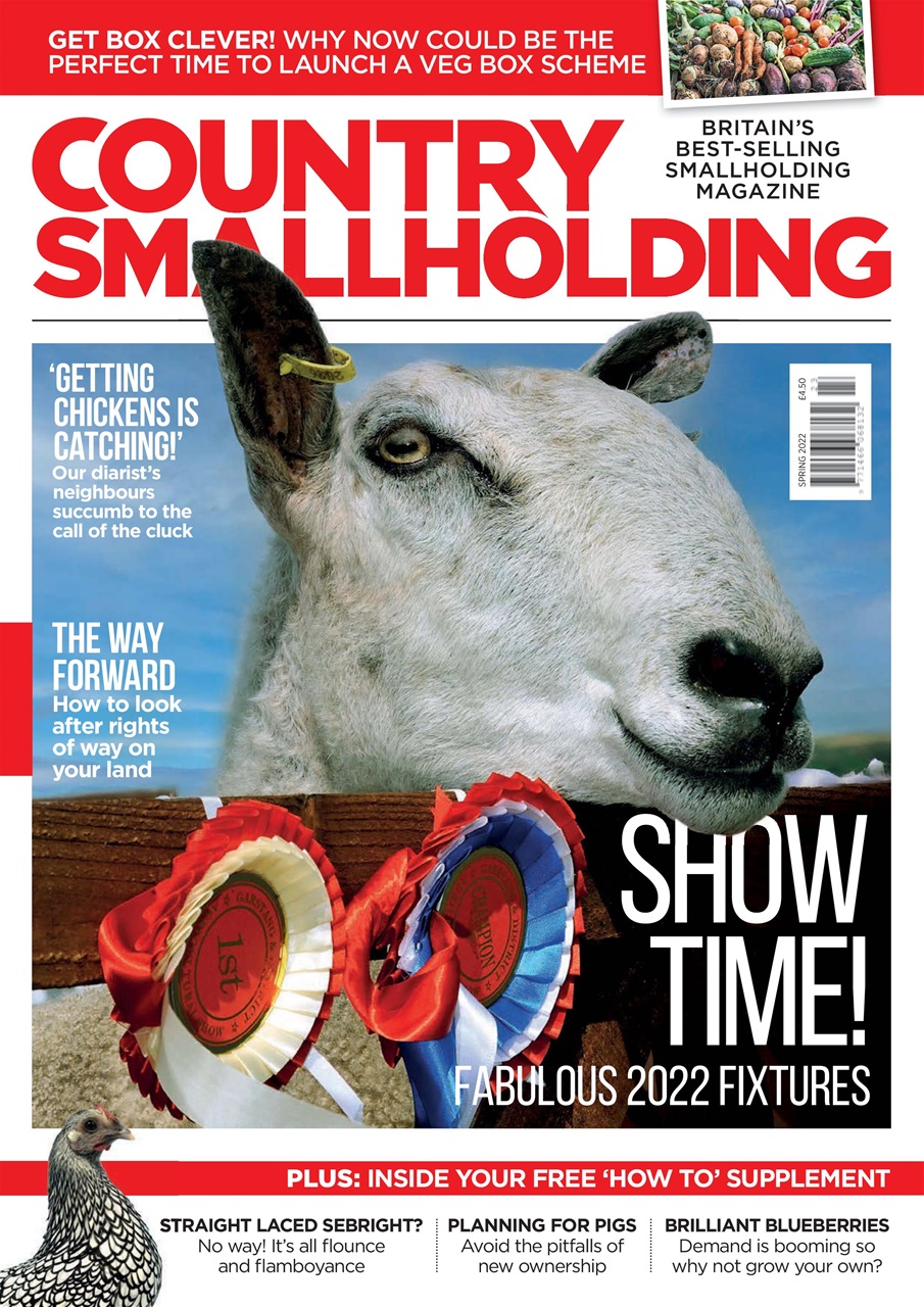 The Country Smallholder Magazine SPRING 22 Back Issue
