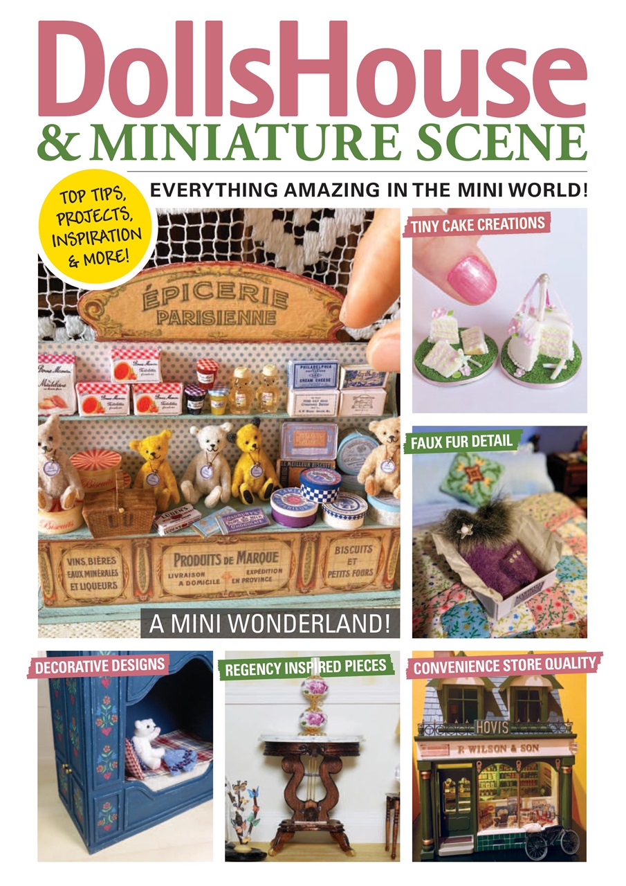 Dolls House and Miniature Scene Magazine May 2022 Back Issue