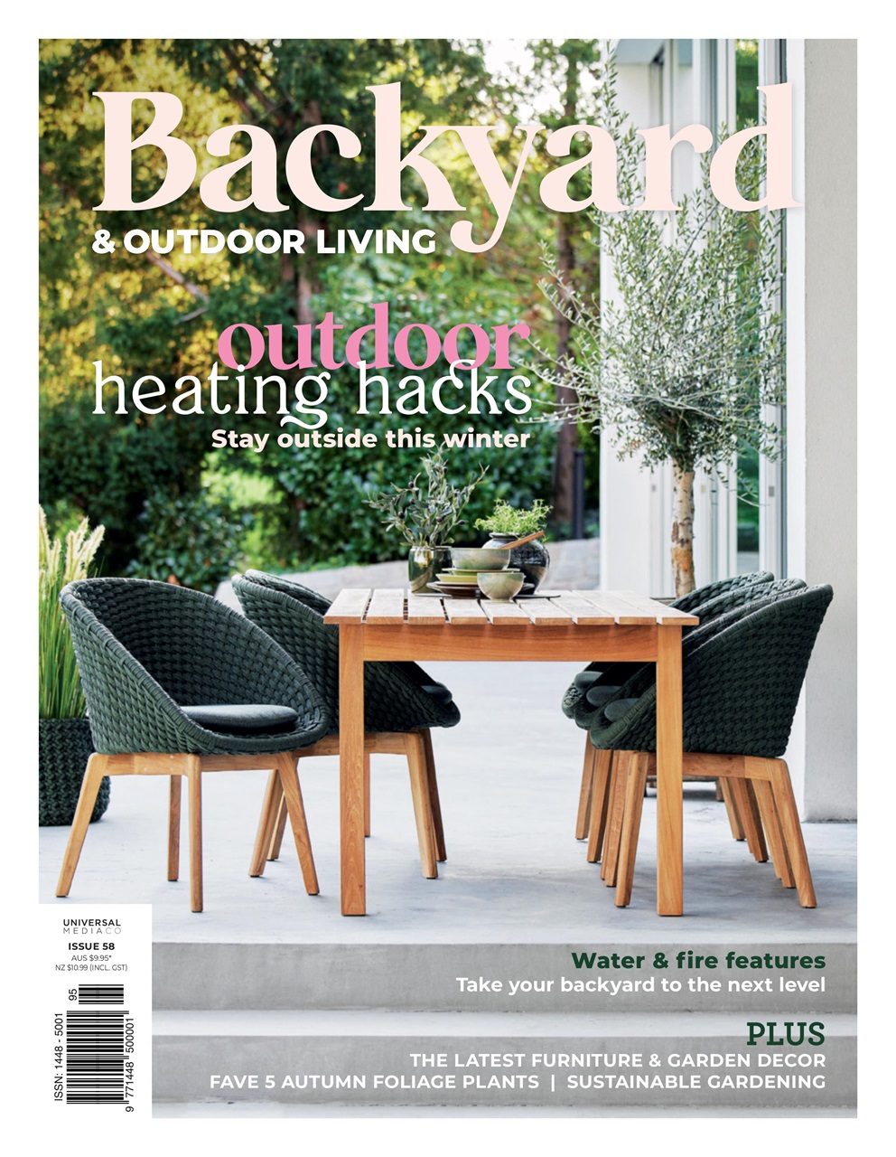 Backyard & Outdoor Living Magazine - 58 Back Issue