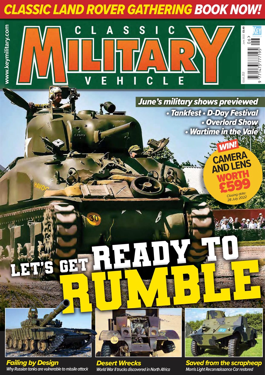 Classic Military Vehicle Magazine June 2022 Back Issue