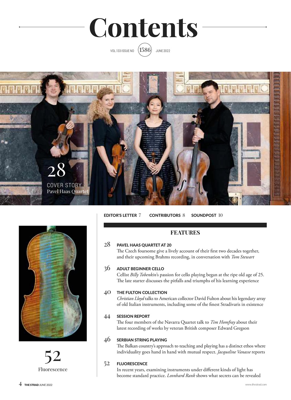 The Strad Magazine June 2022 And Accessories Supplement Back Issue