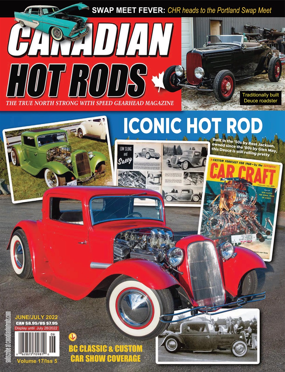 Canadian Hot Rods Magazine - JUNE/JULY 2022 Subscriptions | Pocketmags