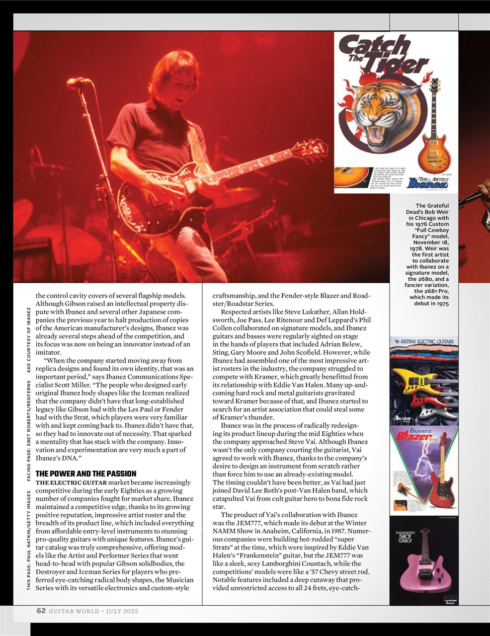 Guitar World Magazine July 2022 Back Issue