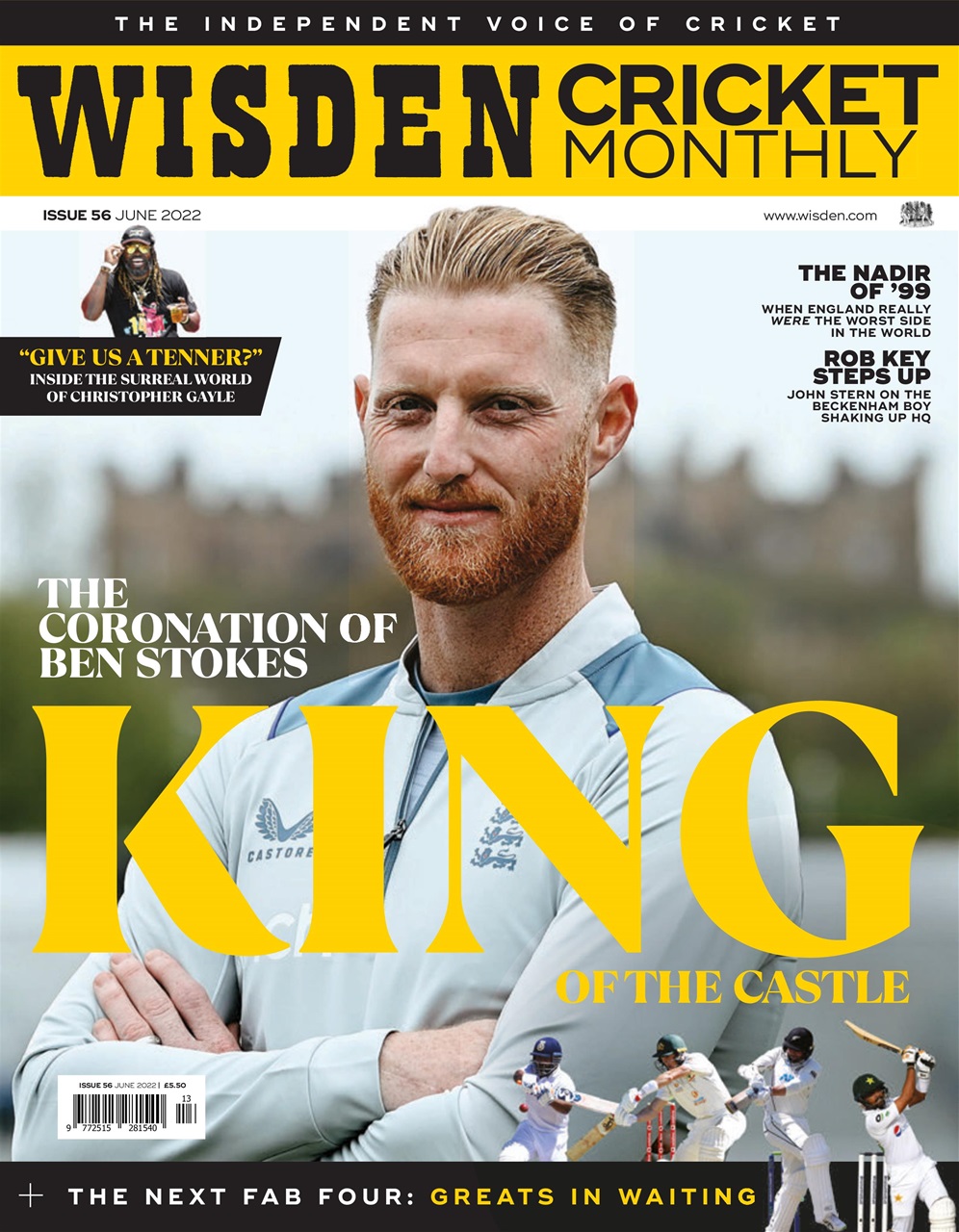 Wisden Cricket Monthly Magazine - June 2022 Back Issue