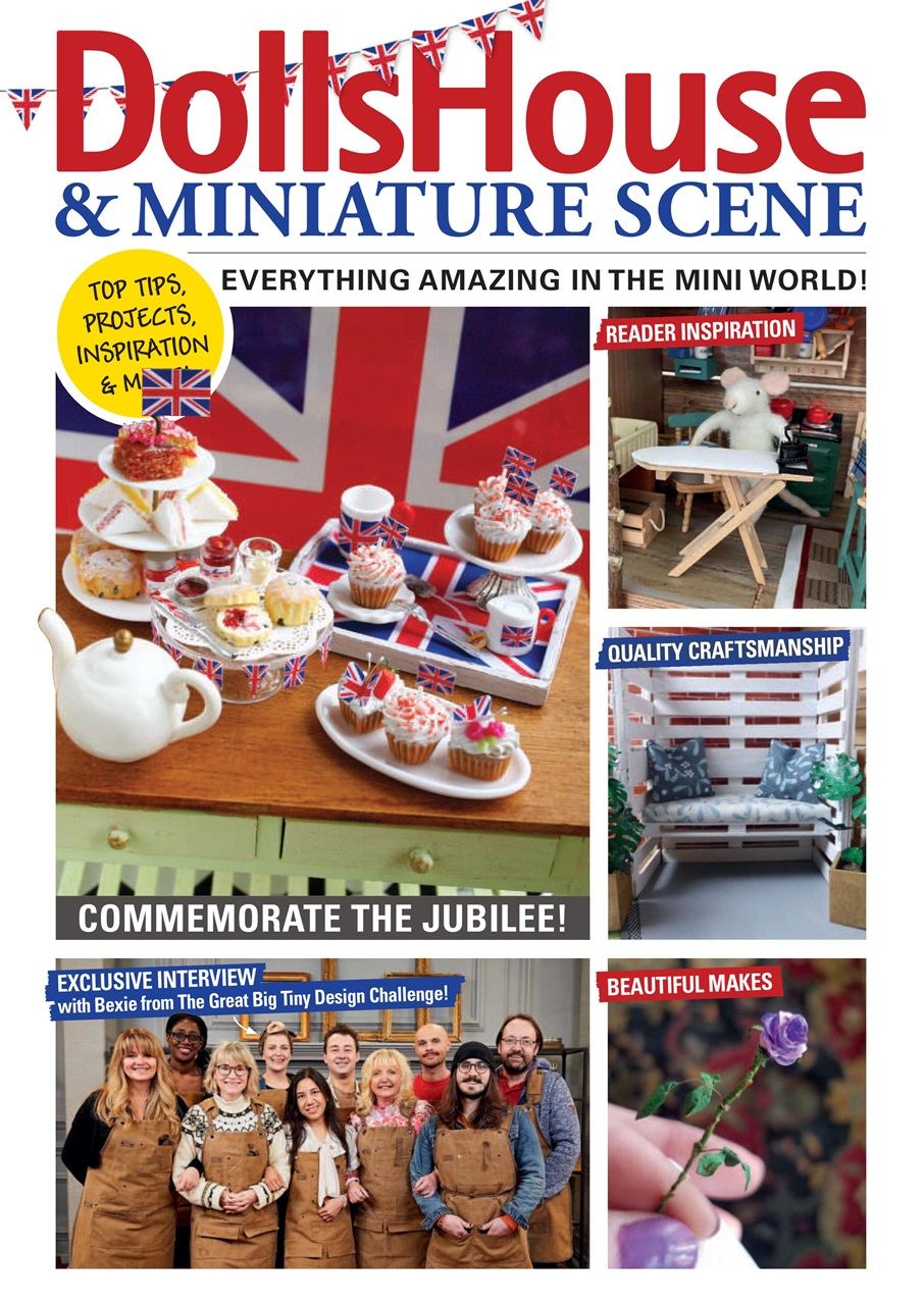 Dolls House and Miniature Scene Magazine June 2022 Back Issue