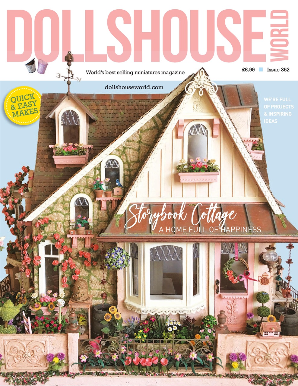 Dolls House World Magazine Issue 352 Back Issue