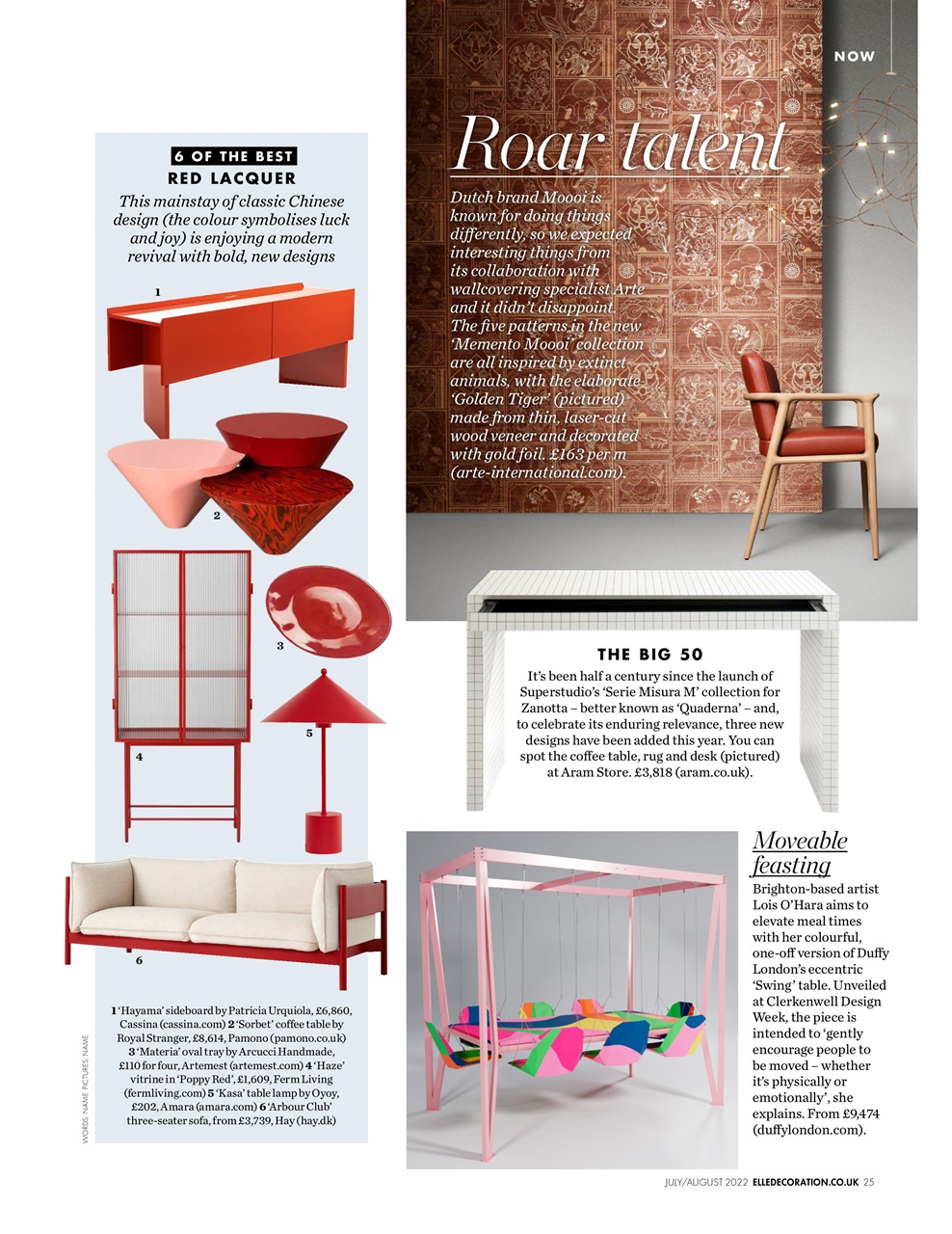 Elle Decoration Magazine - Jul/Aug-22 Subscriptions | Pocketmags